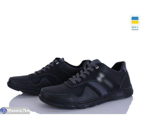 Кросівки чоловічі на весну/осінь (8 пар р.40-45) чорний  "OLLA"