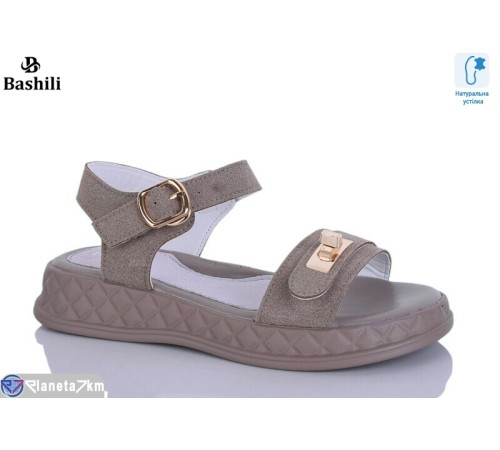 Дитячі босоніжки на літо (8 пар р.32-37) бежевий  "Башили"