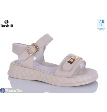 Дитячі босоніжки на літо (8 пар р.32-37) бежевий  "Башили"