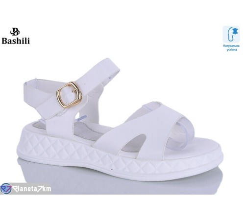 Дитячі босоніжки на літо (8 пар р.32-37) білий  "Башили"