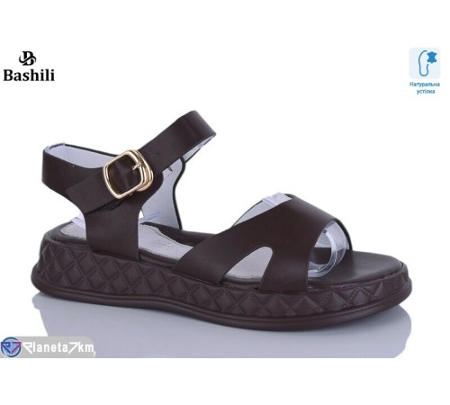 Дитячі босоніжки на літо (8 пар р.32-37) коричневий  "Башили"