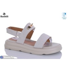 Дитячі босоніжки на літо (8 пар р.32-37) бежевий  "Башили"