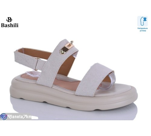 Дитячі босоніжки на літо (8 пар р.32-37) бежевий  "Башили"