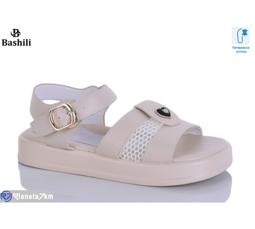 Дитячі босоніжки на літо (8 пар р.32-37) бежевий  "Башили"