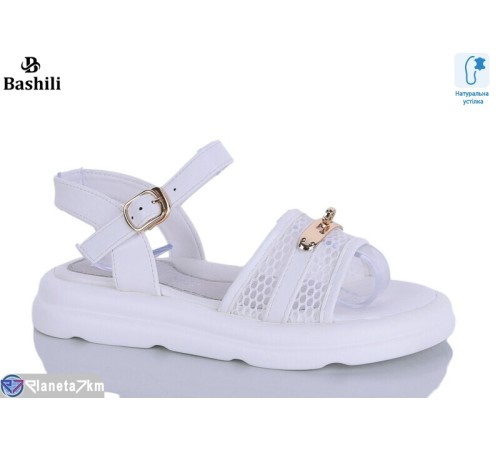 Дитячі босоніжки на літо (8 пар р.32-37) білий  "Башили"