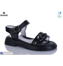 Дитячі босоніжки на літо (8 пар р.32-37) чорний  "Башили"