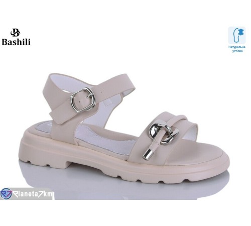 Дитячі босоніжки на літо (8 пар р.32-37) бежевий  "Башили"
