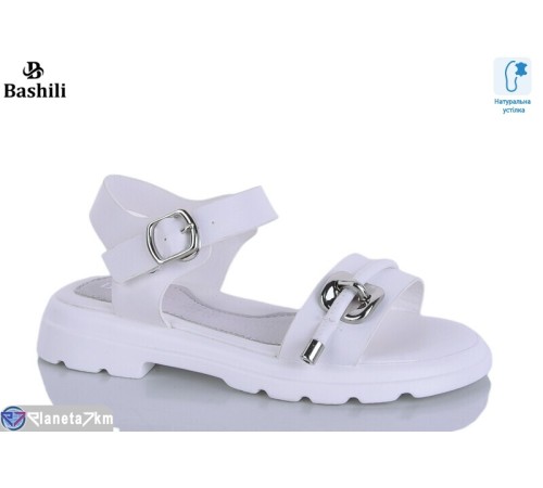 Дитячі босоніжки на літо (8 пар р.32-37) білий  "Башили"