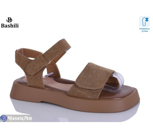 Дитячі босоніжки на літо (8 пар р.32-37) коричневий  "Башили"