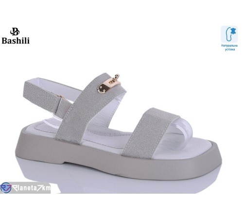 Дитячі босоніжки на літо (8 пар р.32-37) сірий  "Башили"