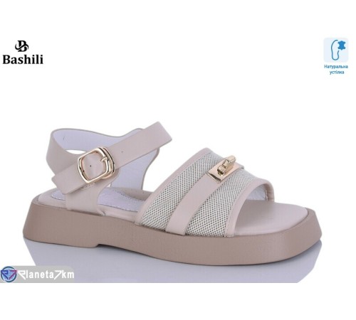 Дитячі босоніжки на літо (8 пар р.32-37) бежевий  "Башили"