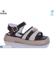 Дитячі босоніжки на літо (8 пар р.32-37) коричневий  "Башили"