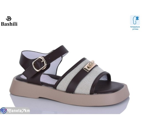 Дитячі босоніжки на літо (8 пар р.32-37) коричневий  "Башили"