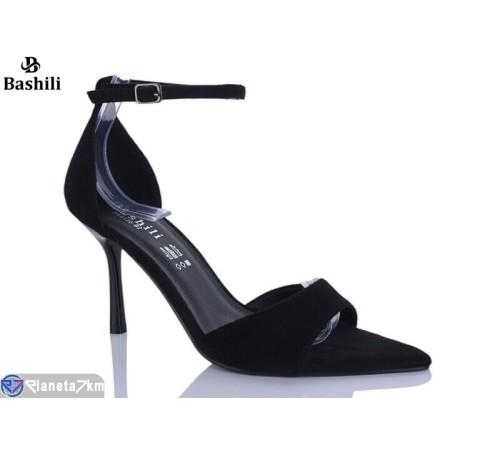 Босоніжки жіночі на літо (8 пар р.36-41) чорний  "Башили"