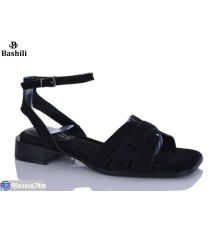 Босоніжки жіночі на літо (8 пар р.36-41) чорний  "Башили"