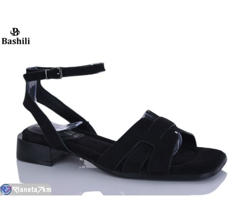 Босоніжки жіночі на літо (8 пар р.36-41) чорний  "Башили"