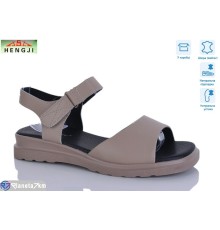 Босоніжки жіночі на літо (8 пар р.36-41) коричневий  "HENGJI-ELENA"