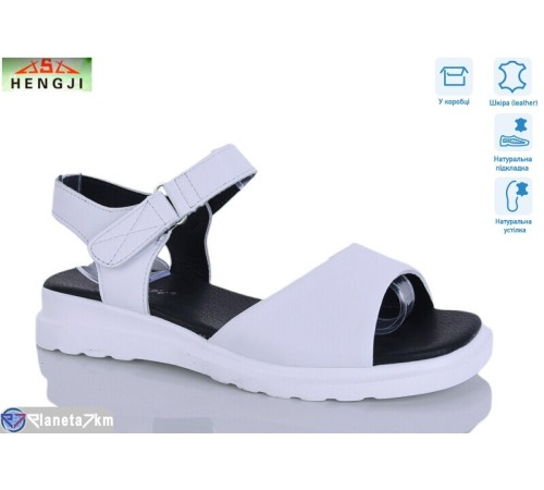 Босоніжки жіночі на літо (8 пар р.36-41) білий  "HENGJI-ELENA"