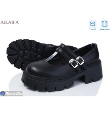 Туфлі жіночі на весну/осінь (8 пар р.36-41) чорний  "Latifa"