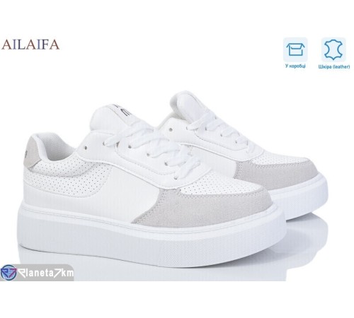 Кросівки жіночі на весну/осінь (8 пар р.36-41) білий  "Latifa"