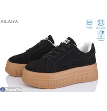 Кросівки жіночі на весну/осінь (8 пар р.36-41) чорний  "Latifa"