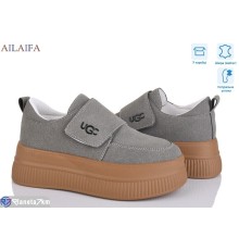 Кросівки жіночі на весну/осінь (8 пар р.36-41) сірий  "Latifa"