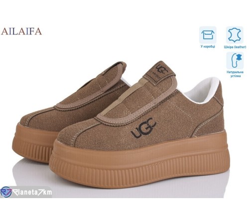 Кросівки жіночі на весну/осінь (8 пар р.36-41) коричневий  "Latifa"