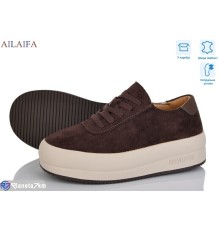 Кросівки жіночі на весну/осінь (6 пар р.36-41) коричневий  "Latifa"