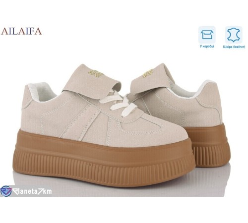 Кросівки жіночі на весну/осінь (8 пар р.36-41) бежевий  "Latifa"