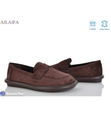 Туфлі жіночі на весну/осінь (8 пар р.36-41) коричневий  "Latifa"