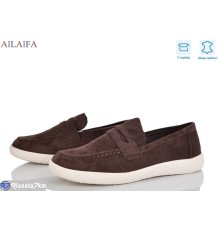 Туфлі жіночі на весну/осінь (8 пар р.36-41) коричневий  "Latifa"