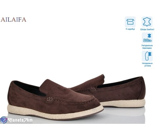 Туфлі жіночі на весну/осінь (8 пар р.36-41) коричневий  "Latifa"