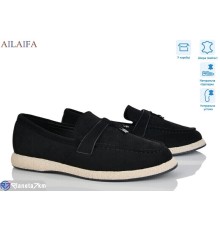 Туфлі жіночі на весну/осінь (8 пар р.36-41) чорний  "Latifa"