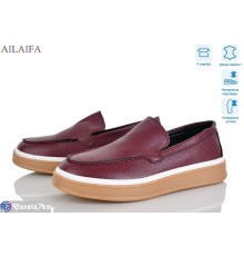 Туфлі жіночі на весну/осінь (8 пар р.36-41) бордовий  "Latifa"