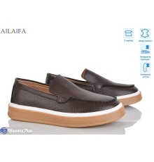 Туфлі жіночі на весну/осінь (8 пар р.36-41) коричневий  "Latifa"