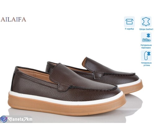 Туфлі жіночі на весну/осінь (8 пар р.36-41) коричневий  "Latifa"