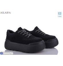 Кросівки жіночі на весну/осінь (8 пар р.36-41) чорний  "Latifa"