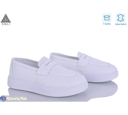 Туфлі жіночі на весну/осінь (8 пар р.36-41) білий  "STILLI Group"