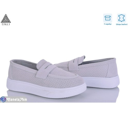 Туфлі жіночі на весну/осінь (8 пар р.36-41) сірий  "STILLI Group"