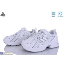 Дитячі кросівки на весну/осінь (8 пар р.32-37) білий  "STILUS"