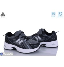 Дитячі кросівки на весну/осінь (8 пар р.32-37) сірий  "STILUS"