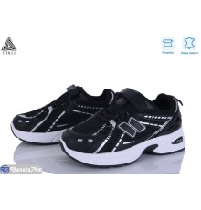 Дитячі кросівки на весну/осінь (8 пар р.32-37) чорний  "STILUS"