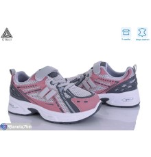 Дитячі кросівки на весну/осінь (8 пар р.32-37) сірий  "STILUS"