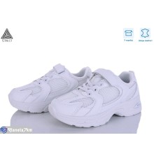 Дитячі кросівки на весну/осінь (8 пар р.32-37) білий  "STILUS"