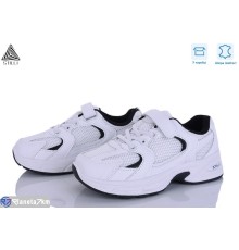 Дитячі кросівки на весну/осінь (8 пар р.32-37) білий  "STILUS"