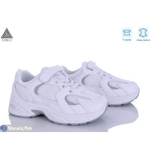 Дитячі кросівки на весну/осінь (8 пар р.32-37) білий  "STILUS"