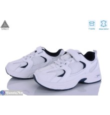 Дитячі кросівки на весну/осінь (8 пар р.32-37) білий  "STILUS"