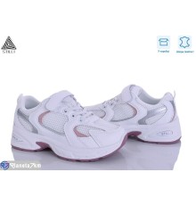 Дитячі кросівки на весну/осінь (8 пар р.32-37) білий  "STILUS"