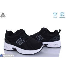 Дитячі кросівки на весну/осінь (8 пар р.32-37) чорний  "STILUS"