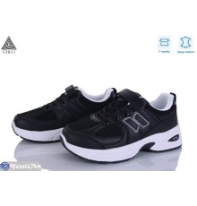 Дитячі кросівки на весну/осінь (8 пар р.32-37) чорний  "STILUS"